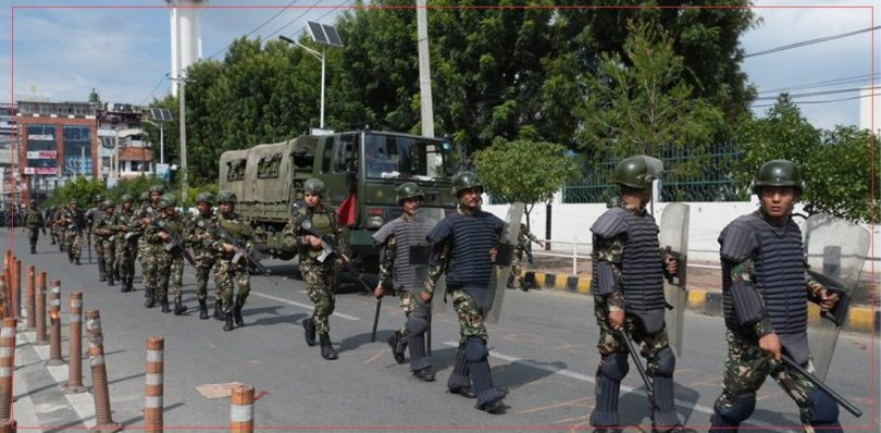 निर्वाचन सुरक्षाका लागि आजदेखि सेना परिचालन