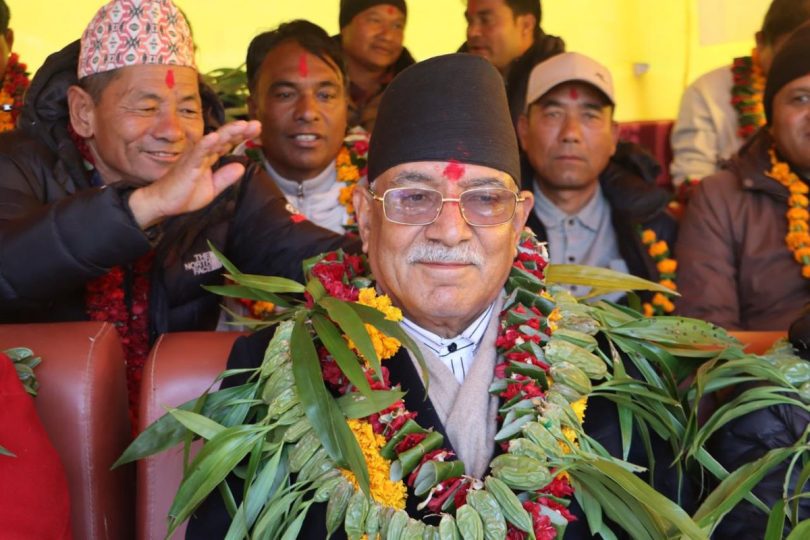 बंगलादेशमा आगो लगाउनेहरू हारे, यहाँ पनि त्यस्तै हुन्छ- प्रचण्ड