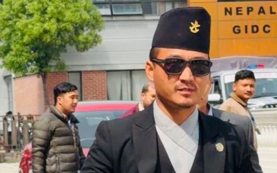 संसद्‍को पहिलो बैठकमा तीन वटा अध्यादेश पेश गर्दै गृहमन्त्री सुधन गुरुङ